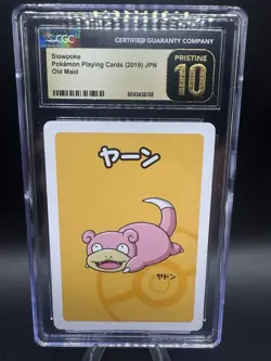 🔥🔥🔥2019 Pokemon Japanese Slowpoke Old Maid Playing Card CGC PRISTINE 10 - Image 1
