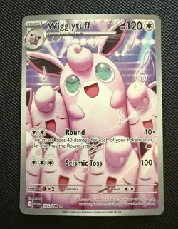 Lot of 3 Pokemon Illustration Rare Cards (Meowth, Wigglytuff, Wooper) - Image 3