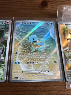 Pokemon TCG SIR Holo Card Lot (4ea, Mimikyu is Factory Sealed, All Mint) - Image 4