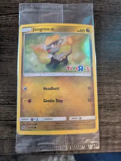 **SEALED** Jangmo-o Holo 2017 Pokemon Toys R Us Promo Card (75/111) - Image 1