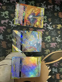 Moltres & Zapdos & Articuno GX 44/68 66/68 69/68 Card Lot 3 All NM - Image 1