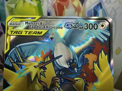 Moltres & Zapdos & Articuno GX 44/68 66/68 69/68 Card Lot 3 All NM - Image 5