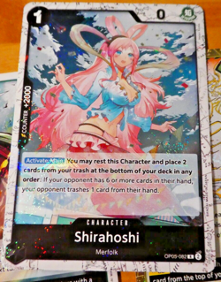 ONE PIECE THE BEST PRB01 ENGLISH CARD HOLO FOIL CARTE Shirahoshi OP05-082 MINT - Image 1
