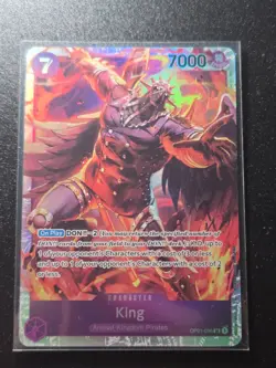 x1 King OP01-096 SR Foil - One Piece Card #91M - Image 1
