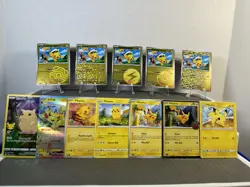 Pokemon Lot of Cards and Stickers All Pikachu #25 Pikachu Only Pokemon Lot of 33 - Image 3