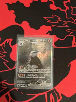 Pokemon Excadrill ex 168/086 SV Black Bolt Special Illustration Rare TCG Card - Image 2