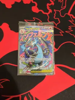 Pokemon Mega Charizard X ex 023 Phantasmal Flames Promo Card Sealed - Image 1