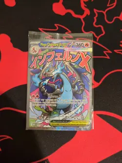 Pokemon Mega Charizard X ex 023 Phantasmal Flames Promo Card Sealed - Image 2