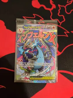 Pokemon Mega Charizard X ex 023 Phantasmal Flames Promo Card Sealed - Image 3