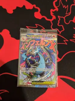 Pokemon Mega Charizard X ex 023 Phantasmal Flames Promo Card Sealed - Image 4