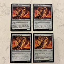 Magic the Gathering MTG Foundry Inspector Playset Of 4 Cards - Image 1
