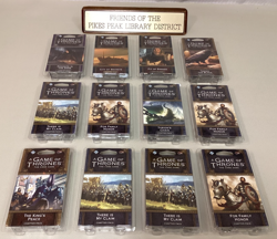 Lot of 12 GAME OF THRONES THE CARD GAME Chapter Packs 8 Unique / 4 Dupes SEALED! - Image 1