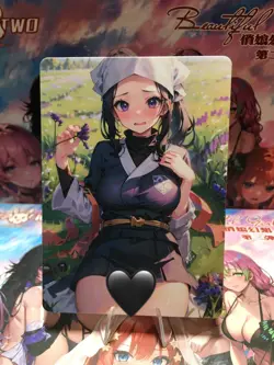 Beautiful Waifu Card Goddess Story CCG Anime Waifu Double Sided - Image 2