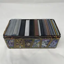 Yu-Gi-Oh! Card Lot 250+ Cards 70 Rare/Ultra Rare Lot 1 Of 3 In Sleeves With Tin - Image 2
