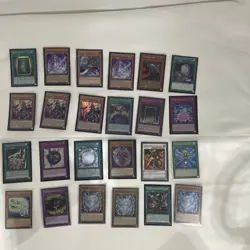Yu-Gi-Oh! Card Lot 250+ Cards 70 Rare/Ultra Rare Lot 1 Of 3 In Sleeves With Tin - Image 4