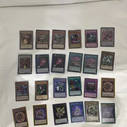 Yu-Gi-Oh! Card Lot 250+ Cards 70 Rare/Ultra Rare Lot 1 Of 3 In Sleeves With Tin - Image 5