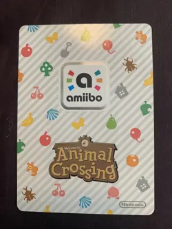 Animal Crossing Amiibo Card Series 1 Puck #043 043-BS-AOE LP Ships Fast - Image 2