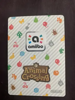 Animal Crossing Amiibo Card Series 1 Midge #065 065-CO-AOE LP Ships Fast - Image 2