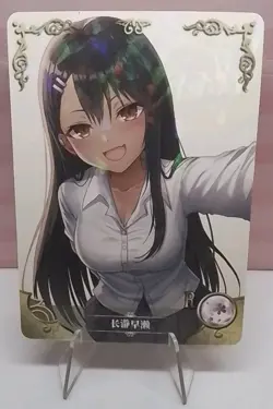 Goddess Story Nagatoro Hayase NS-1M13R-08 R Waifu Holo Anime Trading Card - Image 1