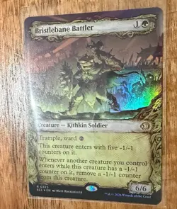 Bristlebane Battler (0325) Lorwyn Eclipsed Borderless Foil - Image 1
