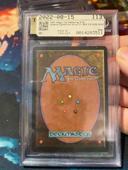 MTG Weatherlight Buried Alive BGS 9.5 Quad - Image 2