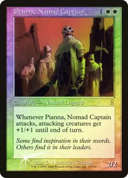 Odyssey MTG FOIL Pianna, Nomad Captain Magic - Image 1