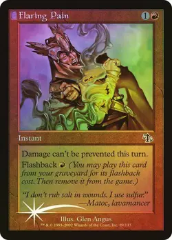 Judgment MTG FOIL Flaring Pain Magic - Image 1
