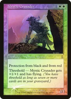 Odyssey MTG FOIL Mystic Crusader Magic - Image 1