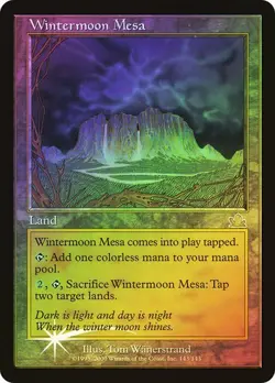 Prophecy MTG Foil Wintermoon Mesa Magic - Image 1