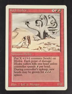 Rock Hydra Revised Edition Regular NM MTG Magic The Gathering Ships FAST - Image 1