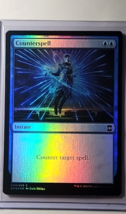 2016 MTG Magic The Gathering EMA Eternal Masters Foil #43 Counterspell - Image 1