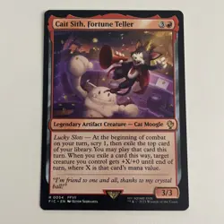 Cait Sith, Fortune Teller R MTG Commander: Final Fantasy M/NM, English - Image 1