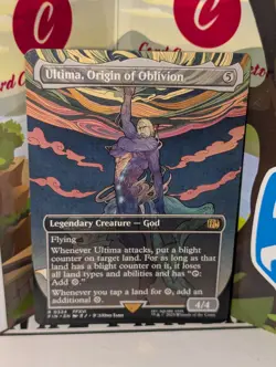 Ultima, Origin of Oblivion Borderless Final Fantasy MTG NM 0324 - Image 1