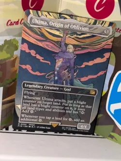 Ultima, Origin of Oblivion Borderless Final Fantasy MTG NM 0324 - Image 2
