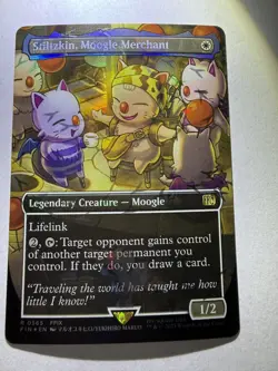 Stiltzkin, Moogle Merchant (565) Borderless Chocobo Track Foil Final Fantasy MTG - Image 3