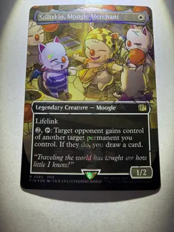 Stiltzkin, Moogle Merchant (565) Borderless Chocobo Track Foil Final Fantasy MTG - Image 4