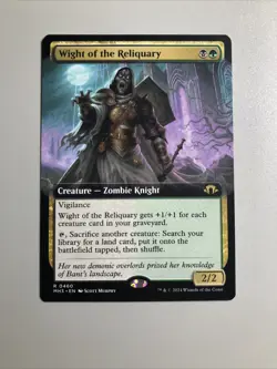 NM Wight of the Reliquary Modern Horizons 3 (Extended Art)(Pack Fresh) MTG - Image 1
