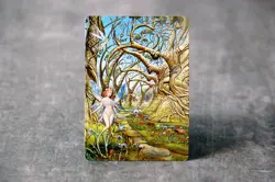 R-Rated Gaea's Fairy Land Cradle | Satirical Altered Art MTG - Image 1