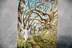 R-Rated Gaea's Fairy Land Cradle | Satirical Altered Art MTG - Image 3