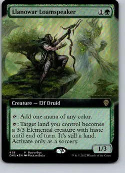 Llanowar Loamspeaker - DMU - FOIL - 428 - MTG - Image 1