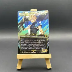 Cloud, Ex-SOLDIER (Borderless) (Surge Foil) Commander: Final Fantasy Foil - Image 1