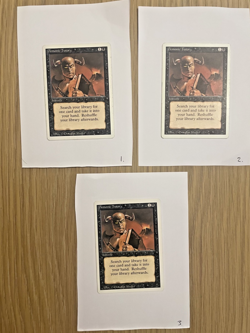 MGT Revised Edition DEMONIC TUTOR ungraded very good condition #3 of 3 - Image 4