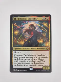 MTG Bloomburrow The Infamous Cruelclaw 219/427 Near Mint - Image 1