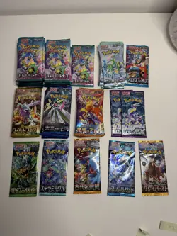 LOT Of 232 SEALED/NEW PACKS - POKEMON JAPANESE & KOREAN - Image 1