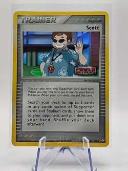 2007 Pokemon EX Power Keepers Scott Reverse Holo #81/108 - Image 1