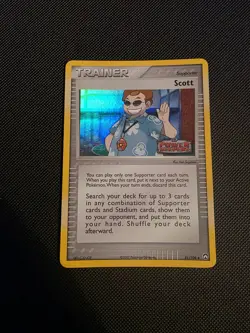 Pokemon Scott Power Keepers 81/108 Reverse Holo Stamped Card - Image 1