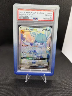 Pokemon GLACEON GX SV55 PSA 10 | Gem Mint | Hidden Fates / Shiny Vault | 2019 - Image 1