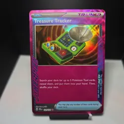 Treasure Tracker 131/131 Ace Spec Prismatic Evolutions Pokemon - Image 1