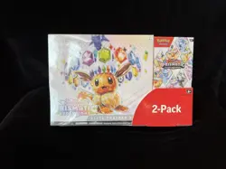 Pokemon Prismatic Evolutions ETB And Booster Bundle Costco Sealed New - Image 1