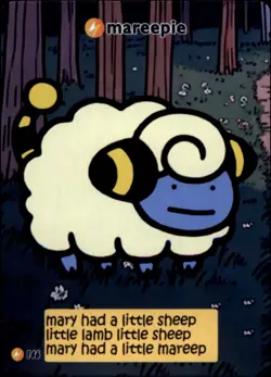 Pokiebubies Edition 1 Pokemon Fan Art Set #146 Mareepie (Mareep) - Image 1